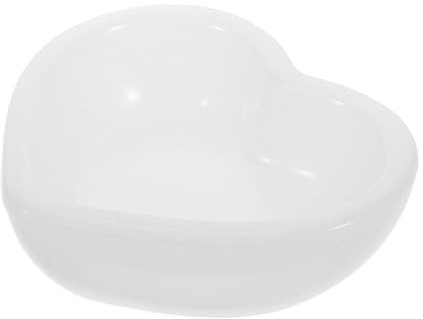 Stampo in Silicone a Cuore per Vassoio Portagioie Fai da Te | Bianco, Riutilizzabile e Semplice da Usare, per Orecchini e Gioielli, Forma Creativa, Uso Artigianale