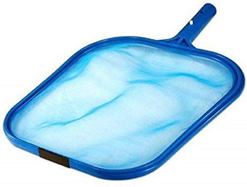 Swimline 8010 Residential Leaf Skimmer Net Head Cleaner with Retrieval Magnet for Swimming Pool Spa Pond Hot Tub Leaves Bugs Debris Fine Cleaning Maintenance, Heavy Duty Extra Large, Blue
