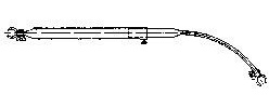 Piper Dachauflagestange gebogen Stahl 25 mm 210-255 cm