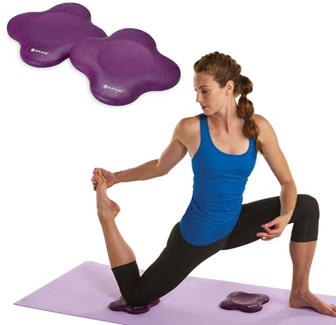 Gaiam Yoga Knee Pad Cushions (Set of 2)