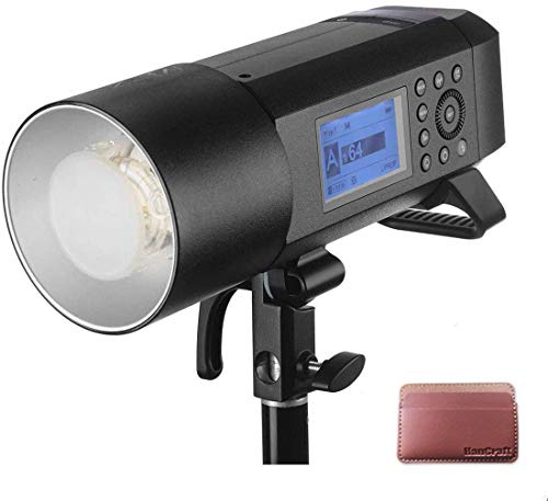 Godox AD600Pro AD600 Pro TTL Studio Flash, 2.4G Wireless X System with Li-ion Battery, HSS 1/8000s 0.01-0.9s Recycle,Outdoor Strobe Compatible for Canon Nikon Sony FUJI Olympus Panasonic Camera