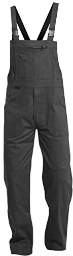 Sweat Life Charlie Barato® Herren Arbeitshose Rot - waschfeste Latzhose - robuste Arbeitslatzhose