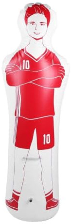1,6 m Fußballtraining Dummy Freistoß Verteidiger Wand PVC Boxsack für Fußball Praxis Boxtraining