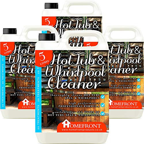 Homefront Hot Tub & Whirlpool Cleaner - Removes Dirt, Grime and Oils Easily - Suitable for Use on all Hot Tubs, Spas and Whirlpools (20 Litres)