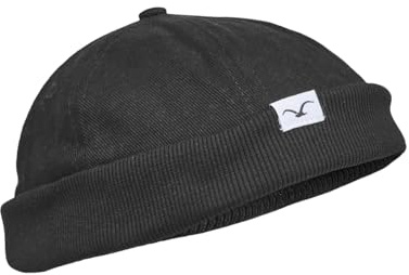 Cleptomanicx Brimless Docker Cap - Dark Navy