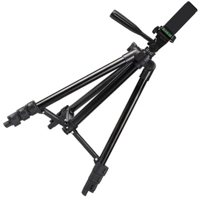 HOMSFOU Treppiede Flessibile per Telefono Supporto Portatile per Fotocamera Regolabile Supporto per Smartphone Triangolo Staffa Pigra per Cellulare
