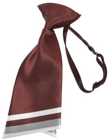 COSMEVIVI Girls Uniform Adjustable Necktie Doppel-layer Krawatte Für Damen Für Berufsbekleidung Formelle Anlässe Hochzeiten Und Tägliche Outfits