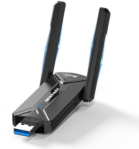 NEWFAST Clé WiFi Tri-Bande