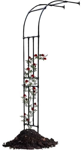 Arco de jardín enrejado para plantas trepadoras, cenadores de pared de metal, soporte para plantas, pérgola,para flores al aire libre,rosales trepadores,enredaderas,arco,decoración navideña para bodas