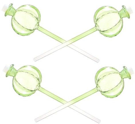 ifundom 4pièces Globe Arrosage Automatique pour Plantes Ampoules Verre Pointes Arrosage pour Fleurs Et Cactus Remplissable Et Ajustable
