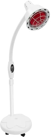 MEHOOSPVN 275W Wärmelampe Rotlicht Einstellbare Heizlampe mit Fernbedienung, 360° Drehbar, Infrarot Lampen Infrarotlampe Wärmelampe Lampe Massagelampe mit Ständer Rotlichtlampe für Schmerzpatienten