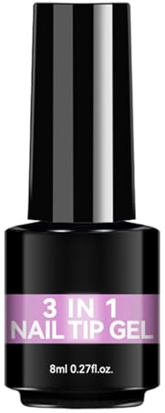 Mjuk Gel Nagellim | 8ml Långvarig Snabbtorkande Lim,UV Förlängningslim,för Nybörjare Erfarna Vård Hemma Salon Manikyr Bröllop
