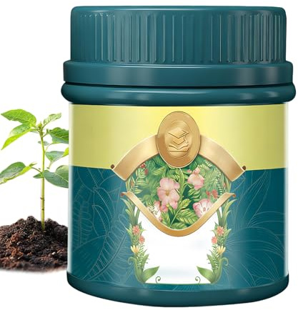 Fertilizzante e Concime per Piante e Fiori - 500 Grammi Di Concime In Polvere Per Fiori E Piante - Nutriente per in Vaso - Adatto A Giardino E Cortile Esterno E Interno Cactus Verdura E Orchidea