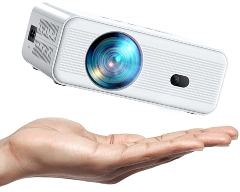 Videoproyector portátil Mini proyector con WiFi y Bluetooth
