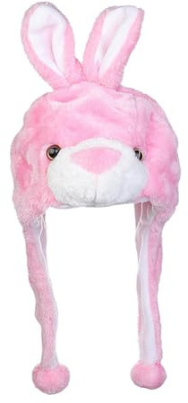 diwedaso Bonnet d'hiver Amusant avec des Animaux - Bonnet en Peluche élégant et stylé, idéal pour Les Enfants et Les Adultes, Parfait pour Les événements