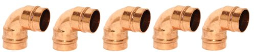 Plumb-Pak PF54-5AMZ Pre-Soldered Elbow 15mm - Pack of 5