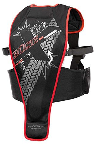 Büse espalda Kids, infantil, negro, medium