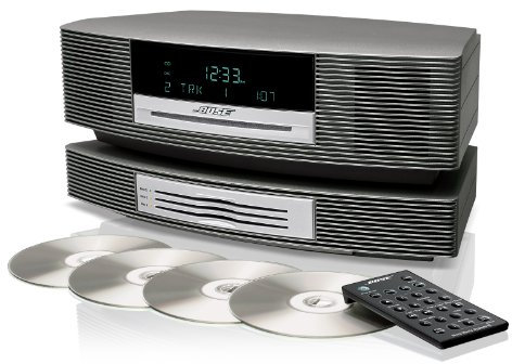 Wave Music System III con lettore CD multiplo, colore: argento titanio