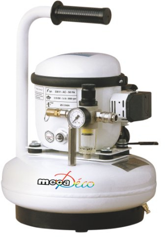 Mecadeco 425514 - Compresor silencioso (6 L)