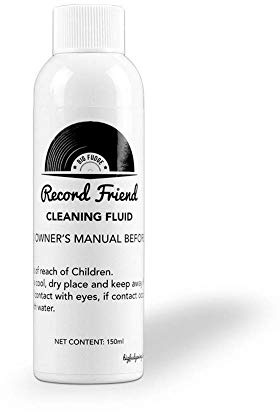 Big Fudge Vinyl Record Cleaning Solution - 150ml (5.1oz) Refill Bottle for Use Record Friend | Keep Your Collection Sounding Fresh As Ever!
