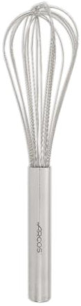 Arcos Gadgets Professionali - Frusta da Cucina - Acciaio Inossidabile 250 mm - Manico Colore Grigio
