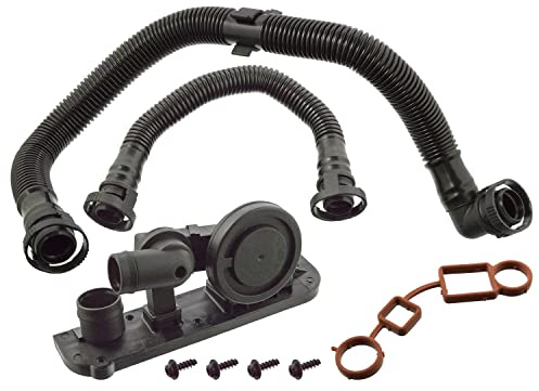 febi bilstein 107194 Entlüftungsventil für Kurbelgehäuse, mit Anbaumaterial, 1 Stück | Kompatibel mit: AUDI A4 B7, A4 B7 Avant, A6 C6, A6 C6 Avant, TT, TT Roadster, VW EOS, GOLF V, GOLF V Variant, JETTA III