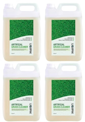 Liquipak Artificial Grass Cleaner 20L | Pet Friendly Concentrated AstroTurf Cleaner, Removes Stains & Eliminates Odours, Safe Disinfectant for Synthetic Lawns