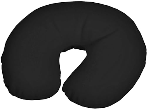 ATC Handels GmbH Nasenhörnchen in den Maßen 28cm x 28cm x 9cm und 5 erhältlich - Gesichtskissen - Massagekissen - Entspannung (schwarz)