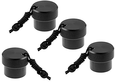 POOSR 4 StüCk Tauchen Weiblicher DIN-Regler 1. Erste Stufe Kappe Schnorcheln DIN Tank Ventil Stecker