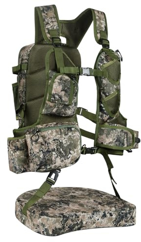 NatureBlend Turkey Vest - Ultimate Comfort Turkey Hunting Vest with Seat Cushion and Game Pouch, Turkey Hunting Accessories, Ideal for Men and Women, Durable Hunting Gear for a Successful Season