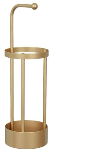 JISADER Schirmständer, Schirmaufbewahrungsregal, Schirmhalter, Schirmständerhalter, für den Eingangsbereich, Gold