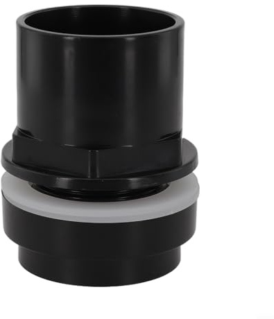 Volakebeing Raccord de réservoir professionnel en PVC avec joint fileté pour système de filtre de bassin Koi (50 mm)
