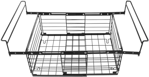 BESPORTBLE Panier Suspendu pour Congélateur Coffre Métal Empilable et Ajustable Organisateur de Rangement Optimisé avec Circulation Air Améliorée pour Réfrigérateur et Congélateur