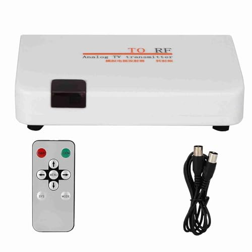 SustVita Convertisseur coaxial vers HDMI pour vidéo numérique vers TV analogique, adaptateur coaxial pour console de jeu, lecteurs coaxiaux DVD magnétoscope vers téléviseurs plus