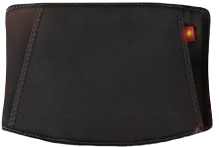 Soporte Lumbar Con Cinturón Calefactor - Envoltura Térmica Para Exteriores Alimentada Por USB | Niveles De Temperatura 45°c 50°c 60°c | Cinturón Térmico De Cintura De Tela Para Buceo, 5v 8,5w,