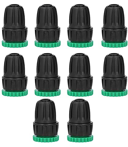 XZXCVN Gartenschlauch Verbinder Set 10 Stück, G1 / 2in G3 / 4in Schlauchadapter mit Dichtung - Hohe Druckbeständigkeit, Wiederverwendbar, Für Garten Bewässerung und Landwirtschaft