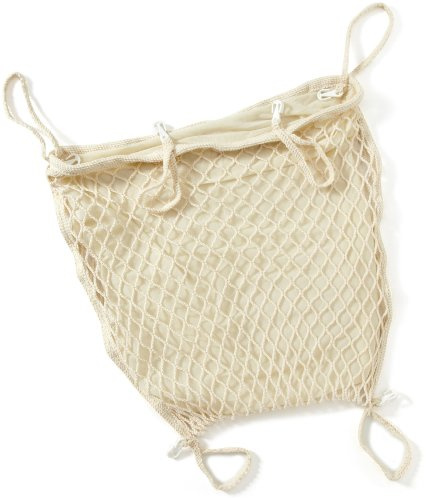 sunnybaby 11175 - Einkaufsnetz, Universalnetz für Kinderwagen & Sportwagen | mit praktischem Sichtschutz/Innenfutter | universeller Ankerverschluss - Farbe: NATUR | Qualität: MADE in GERMANY
