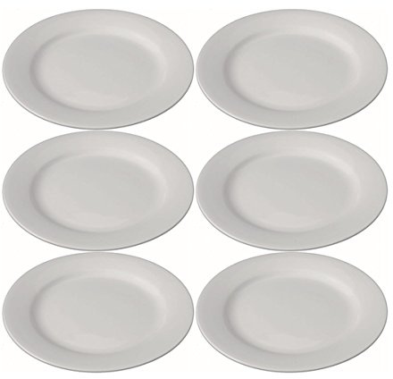 Teller flach Porzellan Ø 24 cm Set