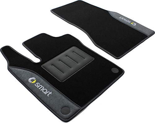 ilTappetoAuto COLOR0000030G, Tapis de sol pour voiture, tapis antidérapant, gris