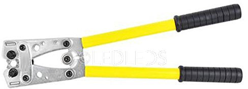 PINZA CRIMPARE PINZA CRIMPATRICE FASTON CAPICORDA TERMINALI 6-50 mm AGGAFFATURA
