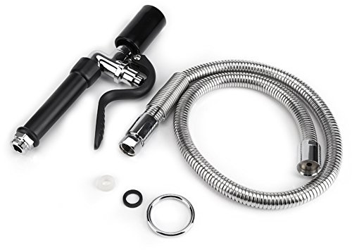 Commercial Dishwasher Hose High Pressure Flexible Hose Brass Rinse Faucet Handheld Sink Tap Spray Dishwasher for Restaurant Hotel