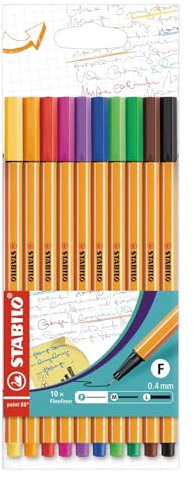 STABILO Point 88 Fineliner – 10