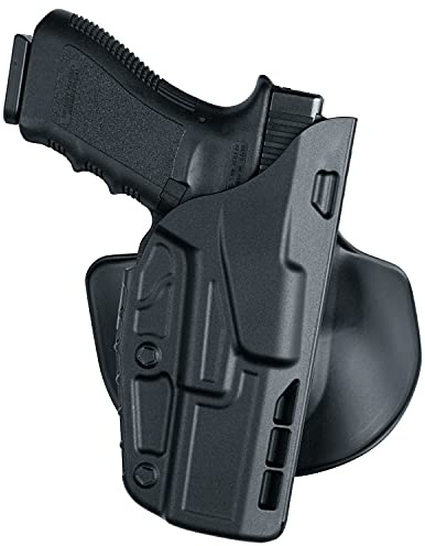 SAFARILAND 7378 (7TS-ALS) Paddleholster, Ausschnitt für Korn/schwarz, rechts, Walther P99Q/PPQ/P99