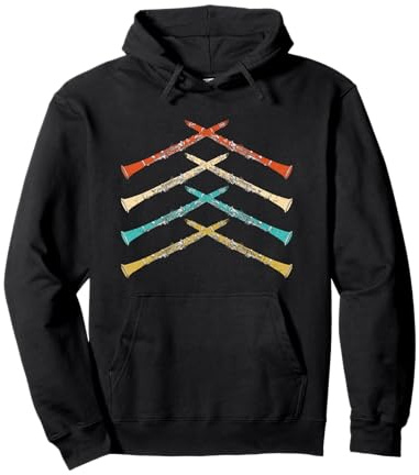 Clarinette Clarinettiste Sweat à Capuche