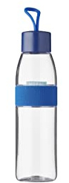 Mepal - Botella de agua Ellipse - Botella de agua reutilizable - Botella a Prueba de Fugas apta para Bebidas Carbonatadas - para Adultos y Niños - Sin BPA - 500 ml - Vivid blue