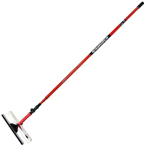 3.5M Telescopic Window Cleaner Kit Window Cleaning Equipment with Squeegee Soft Rubber Window Mop Conservatory Roof Cleaner