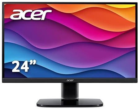 Acer KA242YHbi Full HD 23.8 100Hz Monitor with AMD FreeSync - Black