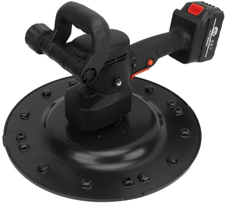 Lucidatrice Pareti Elettrica Frattazzo Malta Cementizia 6 Velocità Batteria Litio Dissipazione Calore Efficiente 80 240 V
