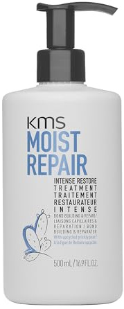 KMS MOISTREPAIR Intense Restore Treatment 500ml für kraftloses, trockenes Haar, das zu Haarbruch und Spliss neigt.