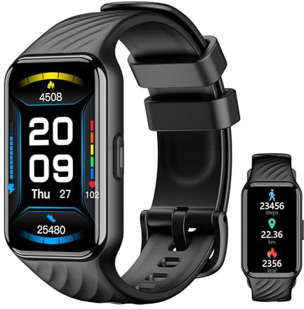 Blackview Smartwatch Uomo Donna,Orologio Fitness Cardiofrequenzimetro 100+ Sportive/SpO2/Sonno/Contapassi, Notifiche Smart Watch Activity Tracker per iOS Android